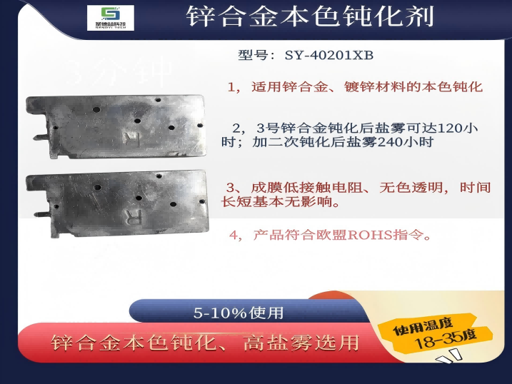 锌合金本色钝化剂